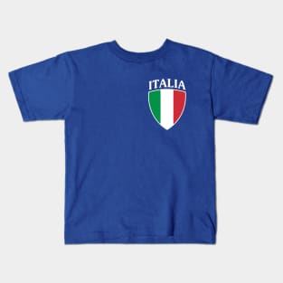 Italia Flag Italian Italy Italiano Kids T-Shirt